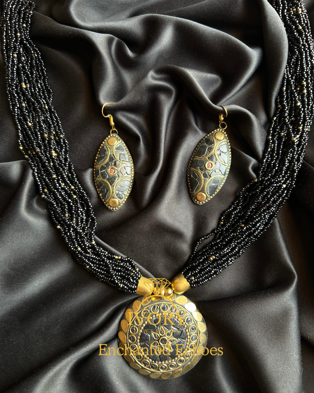 Antique Afghan Necklace Set