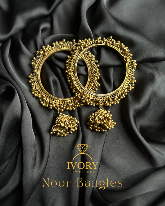 Noor Bangles - Gold Dust